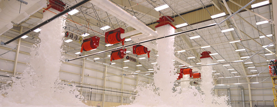 Системы пенного пожаротушения. Проектирование в Москве