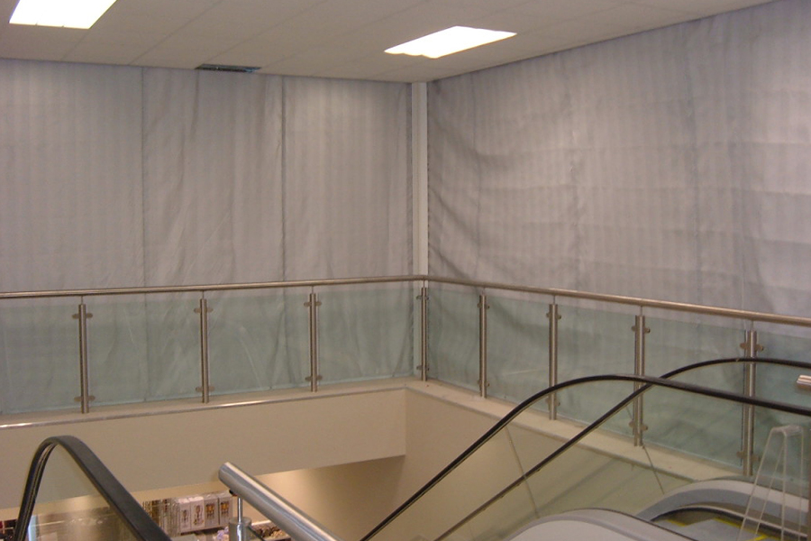 Противопожарные занавесы и завесы