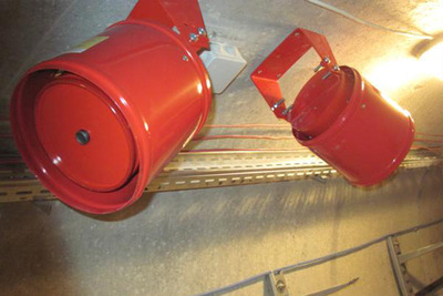 установка аэрозольной системы пожаротушения