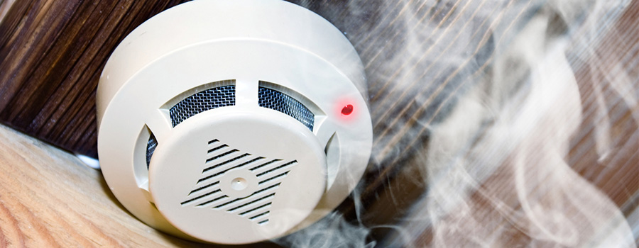 Установка пожарной сигнализации в подъезде