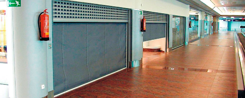 Противопожарные занавесы и завесы