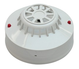 Установка тепловых пожарных извещателей